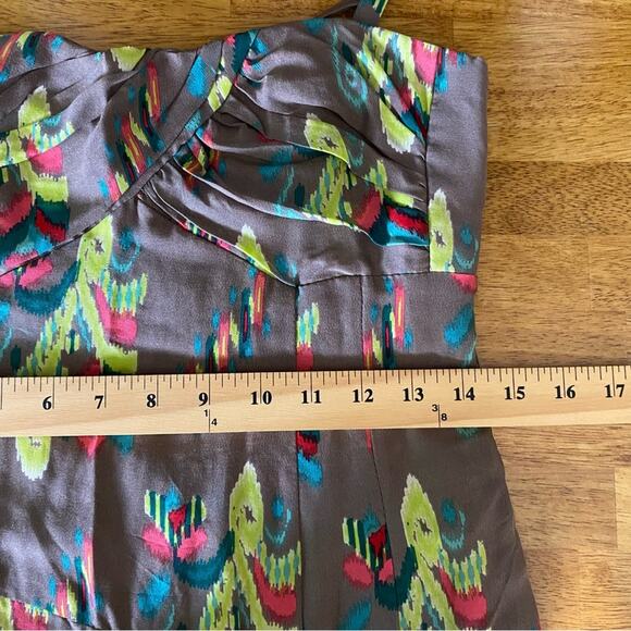 Nanette Lepore Multicolor Removable Strap Layered Party Dress Size 2 Womens - Picture 15 of 16